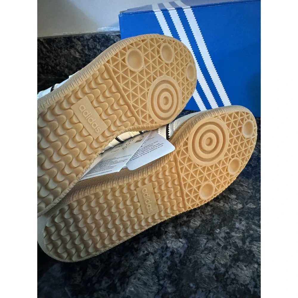 Adidas SAMBA OG Men's Shoes White/Black ID1480 Size 4.‎ Sneakers